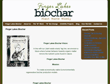 Tablet Screenshot of fingerlakesbiochar.com